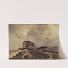 Vue de Montmartre, aux environs du moulin de la Galette by René Billotte