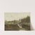 Vue de Moret-sur-Loing by Jean-Baptiste-Camille Corot