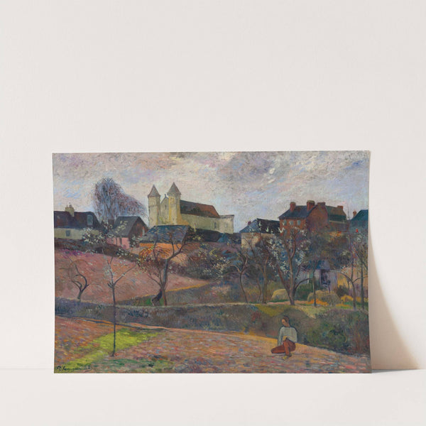 Vue de Rouen by Paul Gauguin