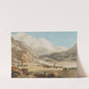 Vue de Servoz, de l’Aiguille du Gouté, et du Glacier de Bionnassey by Jean-Antoine Linck