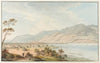 Vue de Thoun, depuis Gwatt