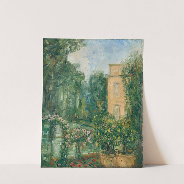 Vue d’Isola Bella, Italie by Pierre Laprade