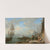 Vue du Castel dell&#039;Ovo dans la baie de Naples by Adrien Manglard