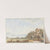Vue du Chateau de Cerlier, et du Lac de Bienne by Johann Ludwig Aberli