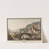 Vue du Fameux Pont et Chateau de St. Maurice by Niklaus Sprüngli