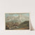 Vue du Gross-Horn et du Breit-Horn avec le petit lac d’Oberhorn (1915-1945) by Caspar Wolf