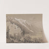 Vue du Mont Blanc by Jean-Antoine Linck