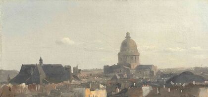 Vue Du Panthéon À Paris (‘view Of The Pantheon, Paris’)