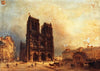 Vue du parvis de Notre-Dame