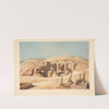 Vue du temple (View of the temple) (1841) by Hector Horeau