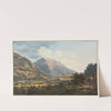 Vue du village de Trons, historique au sujet de la confederation du Canton des Grisons by Johann Ludwig Bleuler