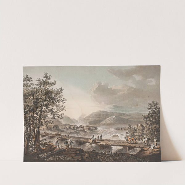 Vue d&#039;une partie de Hönefoss by Georg Haas