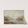 Vue d&#8217;une partie du Lac de Lovertz et de l&#8217;Ile de Schwanau (1915-1945) by David Alois Schmid