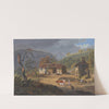 Vue d’une partie du Village de Clées, Canton de Berne by Jean-Antoine Linck