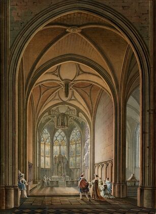 Vue intérieure de la chapelle de la Vierge de l’église Saint-Gervais — size preview