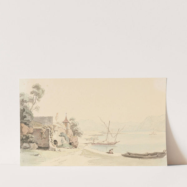 Vue prise aux environs de la Tour by Johann Ludwig Aberli