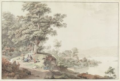 Vue prise aux environs du Lac de Bienne