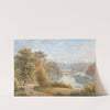 Vue prise dans le Jardin d&#8217;Elfenau, Campagne de son Altesse Imperiale Madame la Grande Duchesse Anne de Russie (1915-1945) by Gabriel Lory the older