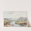 Vue prise du Chateau de Thoun by Johann Ludwig Aberli