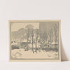 Vught in sneeuw by Huib Luns