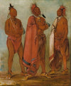 Wa-Másh-Ee-Sheek, He Who Takes Away; Wa-Chésh-Uk, War; Mink-Chésk, Three Distinguished Young Men