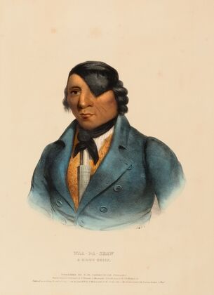 Waa-Pa-Shaw. A Sioux Chief