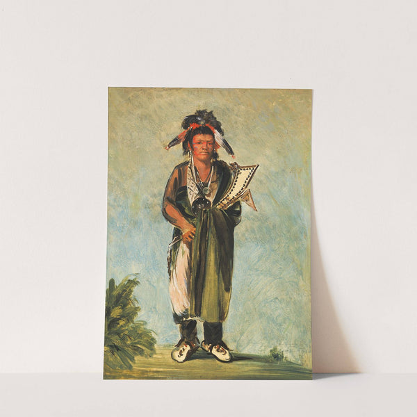 Wah-Kón-Ze-Kaw, The Snake by George Catlin