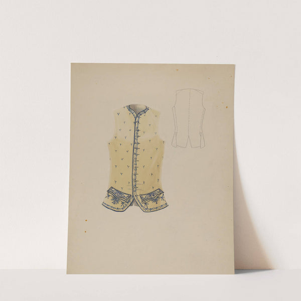 Waistcoat by Bessie Forman