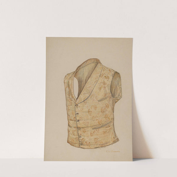 Waistcoat by Clarence W. Dawson