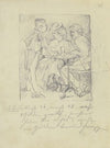 Waiter with two guests