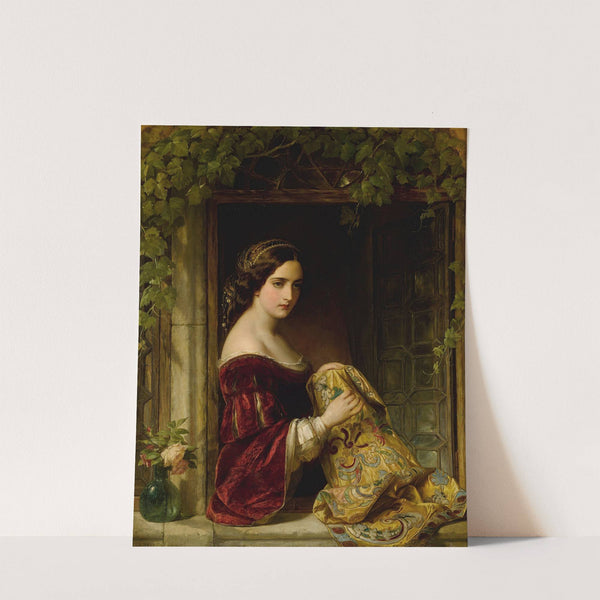 Waiting by Thomas Francis Dicksee