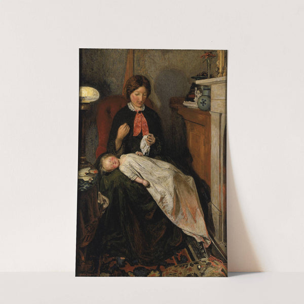 Waiting- An English Fireside Of 1854-55 by Ford Madox Brown