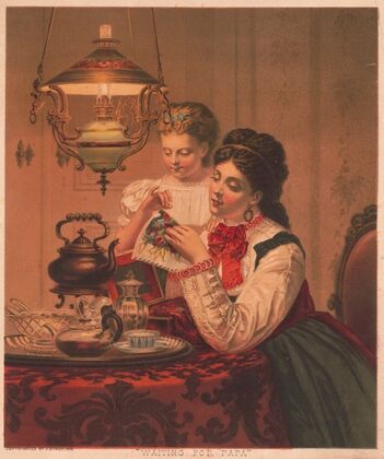 Waiting for Papa (1876)