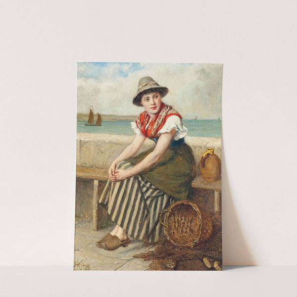 Waiting for the boats by Haynes King