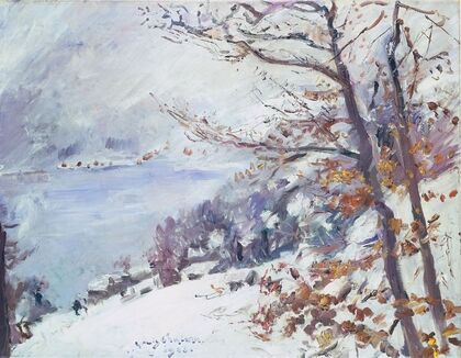 Walchensee in Winter