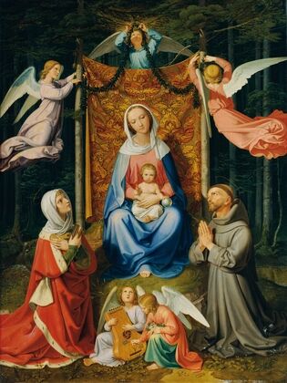 Waldesruhe (Madonna Mit Kind, Hl. Adelheid Und Hl. Franziskus)
