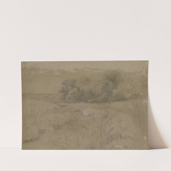 Waldlandschaft bei Kronberg by Otto Scholderer
