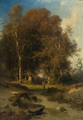 Waldlandschaft im Herbst