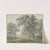 Waldpartie mit zwei Figurengruppen by Johann Heinrich Müntz