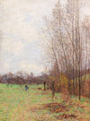 Waldrand im Vorfrühling (wohl bei Goppeln)