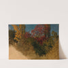 Waldstudie (Bäume und Sträucher) by Adolf Ditscheiner