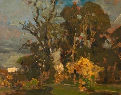 Waldwiese im Herbst (1879)