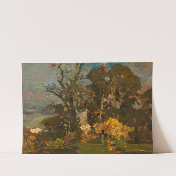 Waldwiese im Herbst (1879) by Tina Blau