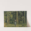 Walk Along The Border Of A Wood by Ferdinand Hodler