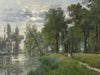 Walking by the river