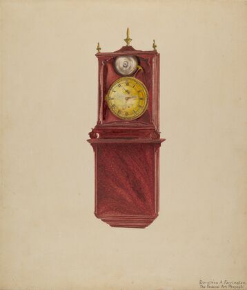 Wall Clock Antique
