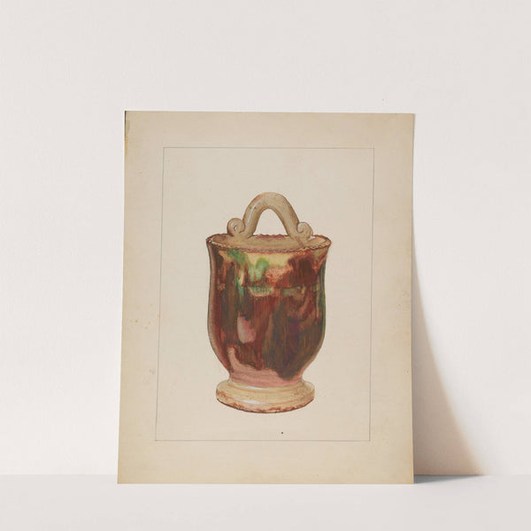 Wall Pocket for Flowers (c. 1936) by John Fisk