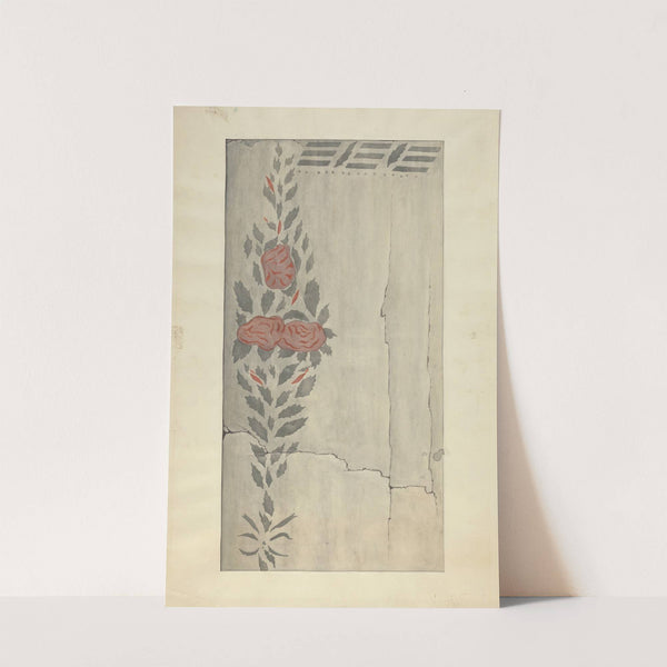 Wall Stencil (Section of) by Ray Holden