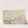 Wallenstadt from Wesen, Switzerland by William Callow