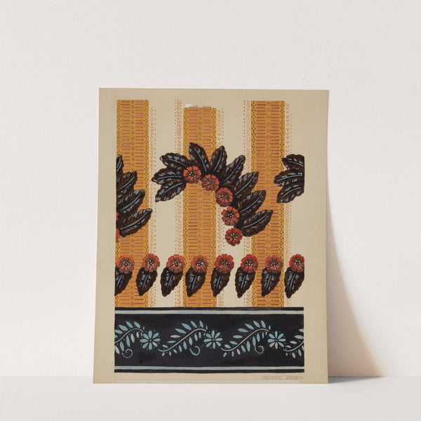 Wallpaper Border (1935-1942) by George Robin